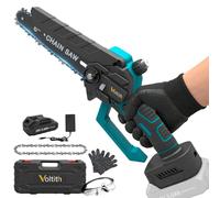 Mini Chainsaw Cordless for Makita 18V,6 Inch Electric Power Chain Saw with 3.0AH Battery&2 Chains,Small Chainsaw with Safety Lock for Tree Trimming,Garden,Wood Cutting Gift for DIY 2026