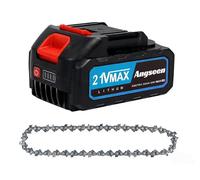 Mini Chainsaw Replacement Battery (21V), Suitable for 6-inch Portable Mini Chainsaw (4000mah)