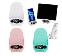 Mini Chair Wireless Fast Charger Multifunctional Phone Holder,Wireless Fast Charger Multifunctional Phone Holder,Universal Rapid Charger Phone Holder,3 in 1 Wireless Charger with Speaker Function