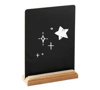 Mini Chalkboard Signs,Small Chalkboard Signs with Stand,Desktop Chalk Board (1 Pack 8x6 in