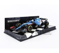 Mini Champs 1/43 Alpine F1 Team A521 2021 Bahrain GP #14 F. Alonso