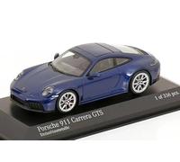 Mini Champs 1/43 Porsche 911 (992.2) Carrera GTS 2024 Gentian Blue MINICHAMPS 911 Carrera GTS Limited 336 Pieces