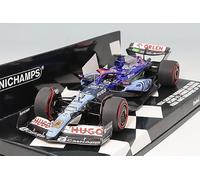 Mini Champs 1/43 Visa Cache RB F1 Team VCARB 01 2024 Singapore GP #3 D. Ricardo Final Race