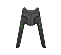 Mini Charging Dock Grip Portable Game Charging Dock Grip with Type-C Port for Switch/Switch OLED Handle (Black Ordinary style)