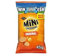 Mini Cheddars Original Grab Bag 45g | Case of 30