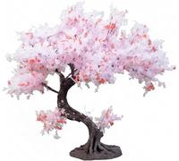Mini Cherry Blossom Tree 1 Pack Mini Cherry Blossom Tree Vintage Japanese Style Dollhouse Plant 3.94 Inch