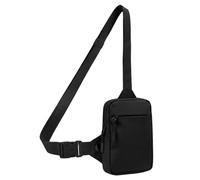 Mini Chest Bag, Waterproof Crossbody Sling Pack with Anti-Theft Zipper | Snap-fastener Lock, Adjustable Cut-Resistant Strap, Multiple Compartments, For Daily Travel Sport, 7.87"x 5.12" Size