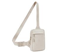 Mini Chest Bag, Waterproof Crossbody Sling Pack with Anti-Theft Zipper | Snap-fastener Lock, Adjustable Cut-Resistant Strap, Multiple Compartments, For Daily Travel Sport, 7.87"x 5.12" Size