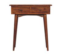 Mini Chestnut Hallway Console Chest of Drawers