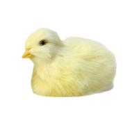 Mini Chick Doll - Wind-up Spring Pet, Bird Plush | Vintage Clock Movement Poultry Inspired Motion Figure, Whimsical Farm , Character, Plush Animations