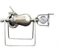 Mini Chinese Traditional Retro Popcorn Maker Decoration, 100ml 238ml Mini Vintage Popcorn Machine, 304 Stainless Steel Popcorn Machine, 100ml