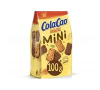 Mini Chocolate-Coated Biscuits 100g ColaCao - Pack of 3 | Crunchy Biscuit Bites with Smooth Chocolate Coating