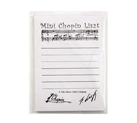 Mini Chopin Liszt White Sticky Notes