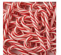 Mini Christmas Candy Canes | 30 Individually Wrapped Peppermint Candy Canes Gift Box | For Gifting | Tree Decorations | Secret Santa Christmas Eve Box Fillers For Kids Stocking Fillers Women Boys Men