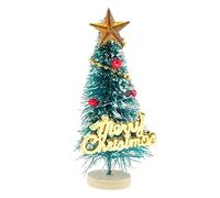 Mini Christmas Tree 1:12 Dollhouse Miniature Christmas Tree Miniature Scene Model for Party and Dollhouse Decoration Mini TreeArtificial