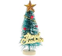 Mini Christmas Tree 1:12 Dollhouse Miniature Small Christmas Tree Artificial Green Spruce Tree Miniature Scene Model For Christmas Party And Dollhouse Decoration 2.6InchDurability