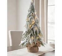 Mini Christmas Tree For Dining Tables Pre-lit Artificial Green Christmas Tree Ideal For Desks, Bookshelves, Entryways, Bedrooms, Apartments, And Holiday Decor(50cm/19.7in)