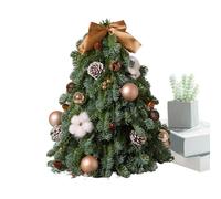 Mini Christmas Tree, Miniature Christmas Tree Desktop Decoration | Realistic Pine Decoration for Home, Party, Bedroom Outdoor, Living Room, Kitchen, Farm, Office,
