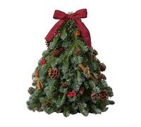 Mini Christmas Tree, Miniature Christmas Tree Desktop Decoration | Realistic Pine Decoration for Home, Party, Bedroom Outdoor, Living Room, Kitchen, Farm, Office,