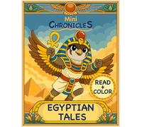 Mini Chronicles: Egyptian Tales: A Coloring Adventure of Myths and Wonder
