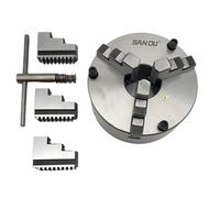 Mini Chuck 80MM 3 Front Mount K11-80 3 Jaw Self-Centering Chuck Scroll Chuck
