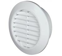 Mini Circle Air Vent Grille Cover 70mm(2.75inch) Ducting White Ventilation Cover High Quality ABS Plastic