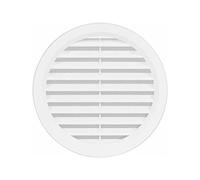 Mini Circle Air Vent Grille Cover 70mm(2.75inch) Ducting White Ventilation Cover High Quality ASA Plastic