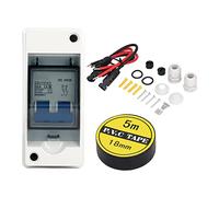 Mini Circuit Breaker Junction Box IP65 4000A Icu Pa66 DC Disconnect Switch DC1000V 32A Solar Power Plug and Play