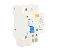 Mini Circuit Breaker MCB 1P+N 10A 400V 30mA Leakage Protection 6000A Rated Ultimate Short Circuit Breaking Capacity Pa66 Material for Electrical Engineering and Home Renovation