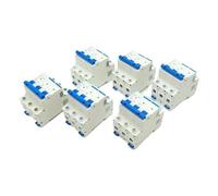 Mini Circuit Breaker NXB-63 3 Poles C type 1A 2A 3A 4A 6A 10A 16A 20A 25A 32A 40A 50A 63A MCB C45 Circuit Breaker(63A)