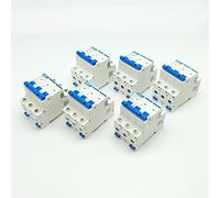 Mini Circuit Breaker NXB-63 3 Poles C Type 1A 2A 3A 4A 6A 10A 16A 20A 25A 32A 40A 50A 63A MCB C45 Circuit Breaker(25v)