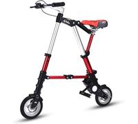 Mini City Bike With Quick Folding System, 8-inch Aluminum Wheels, Ultra-Light Portable For Adults(B)