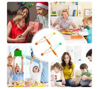 Mini Clack Noisemakers - Funny Ball Sensory Toys Creative Noisemaker Toys | Small Compact Ball Click Clacks Noise Maker Vintage Party Noisemakers for Kids Adults