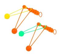 Mini Clacker Balls - Creative Funny Ball Sensory Toys Party Favors | Small Compact Ball Click Clacks Noise Maker Vintage Toys Party Noisemakers for Kids Adults