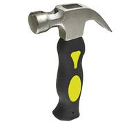 Mini Claw Hammer Stubby 10oz Magnetic Head Soft Grip Nail Puller Finger TE831