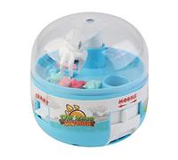 Mini Claw Machine Game,Toy Grabber,Claw Machine Prizes with Mini Dinosaur Figures Claw,Mini Stuff Things That Actually Work, Mini Arcade Game Miniature Novelty Toys for Boys & Girls (Blue)