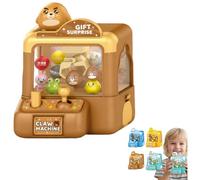 Mini Claw Machine,Mini Animals Vending Machine,Candy Grabber Machines,weet Dispenser Grab Machines Electronic Arcade Game,Funny Toys for Game, Birthday, Party