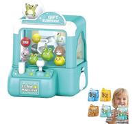 Mini Claw Machine,Mini Animals Vending Machine,Candy Grabber Machines,weet Dispenser Grab Machines Electronic Arcade Game,Funny Toys for Game, Birthday, Party