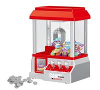 Mini Claw Machine Retro Toy Candy Grabbing Toy, Prize Dispenser, Vending Machine, Birthday Gift, Interactive Game, Music, Entertainment Div