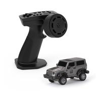 Mini Climbing Off-Road Vehicle Model Car,1/64 Scale 2.4G Full Proportional RC Electric Cars, Remote Control Off-Road Vehicle for Adults (RTR Version)