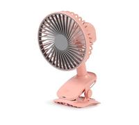 Mini Clip Fan - Portable Personal Cooling with Powerful Airflow and 90° Rotation for Home, Office, Dorm, Travel - Sturdy Clamp Design