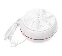 Mini Clothes Washer 30w USB Portable Machine for Dorm Travel | ABS Build, Forward and Reverse Rotation, Intelligent Timing, Automatic Power, Sink-compatible Suction Mount