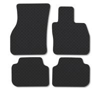 Mini Clubman (2015-2024) Rubber Car Mats Compatible with Accessories Tailored Fit Heavy-Duty Floor Mats Set Accessory Waterproof Durable Custom Fit Water Resistant Easy-Clean 3mm Thick