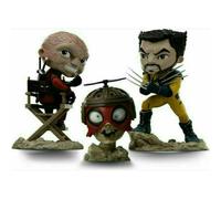 Mini Co. PVC Figure Deadpool and Wolverine set Unmasked 14 cm