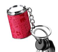 Mini Coin Holder Keychain 2-in-1 Loose Change Organizer