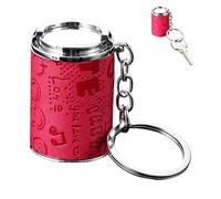 Mini Coin Holder Keychain 2-in-1 Loose Change Storage
