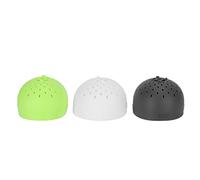 Mini Colander, Silicone Can Strainer for Draining Tea and Drinks, 3 Pcs Set in Gray White Green, 2.9In Diameter, Food-Grade Safe, Fits Most Cans, Kitchen and Party Use