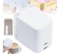 Mini Color Inkjet Food Printer, 1200 Dpi Portable Handheld Cake Printer Width 14.3 Mm Control, and Fast and Clear Output, For Bread Coffee Foodies Art Cooking