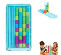 Mini Color Stack Challenge - Portable Brain Travel Game,Colour Stack ChallengeGame,Matching Puzzles GamesColour StackToy Colour BrainGame,Fast-Paced Family Challenge Board Game For Kids & Adults(A)