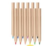 Mini Colouring Pencils Set, Portable Art Colour Pencils For Kids & Adults, Smooth Drawing & Sketching With Assorted Colours, Ideal For School, Office, Travel & DIY Projects